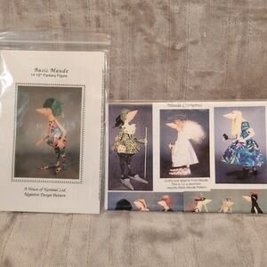 Doll Patterns House of Nanimal Basic Maude 14.5" Fantasy Figure Set 1999 Vintage